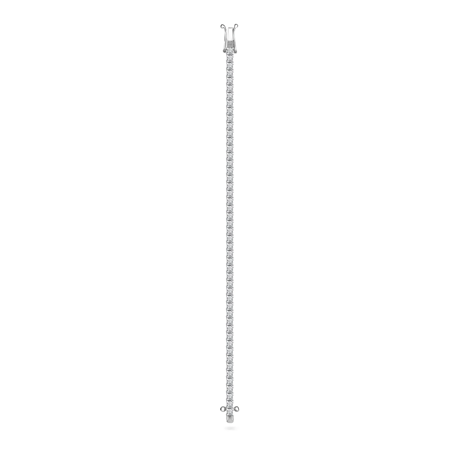 CB1761 - 18k white gold diamond bracelet
