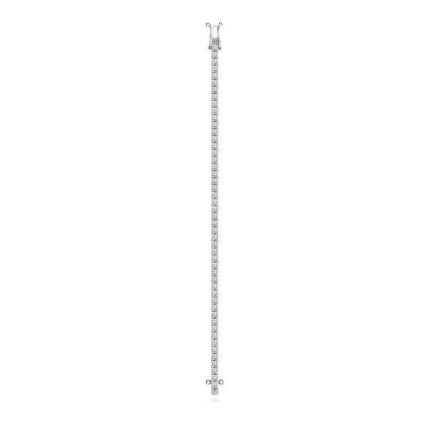 CB1761 - 18k white gold diamond bracelet