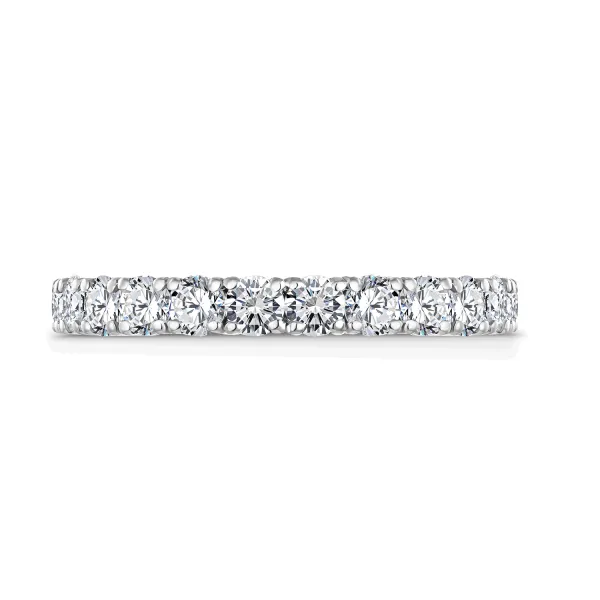 CR3963 - 18k white gold diamond ring